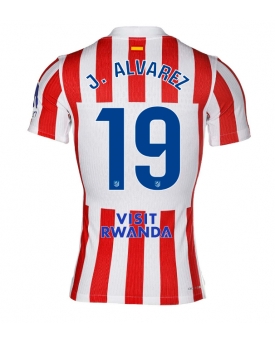 Billige Fotballdrakt Atletico Madrid Julian Alvarez #19 Replika Hjemmedrakt 2025-26 Kortermet Billige Fotballdrakt Atletico Madrid Julian Alvarez #19 Replika Hjemmedrakt 2025-26 Kortermet